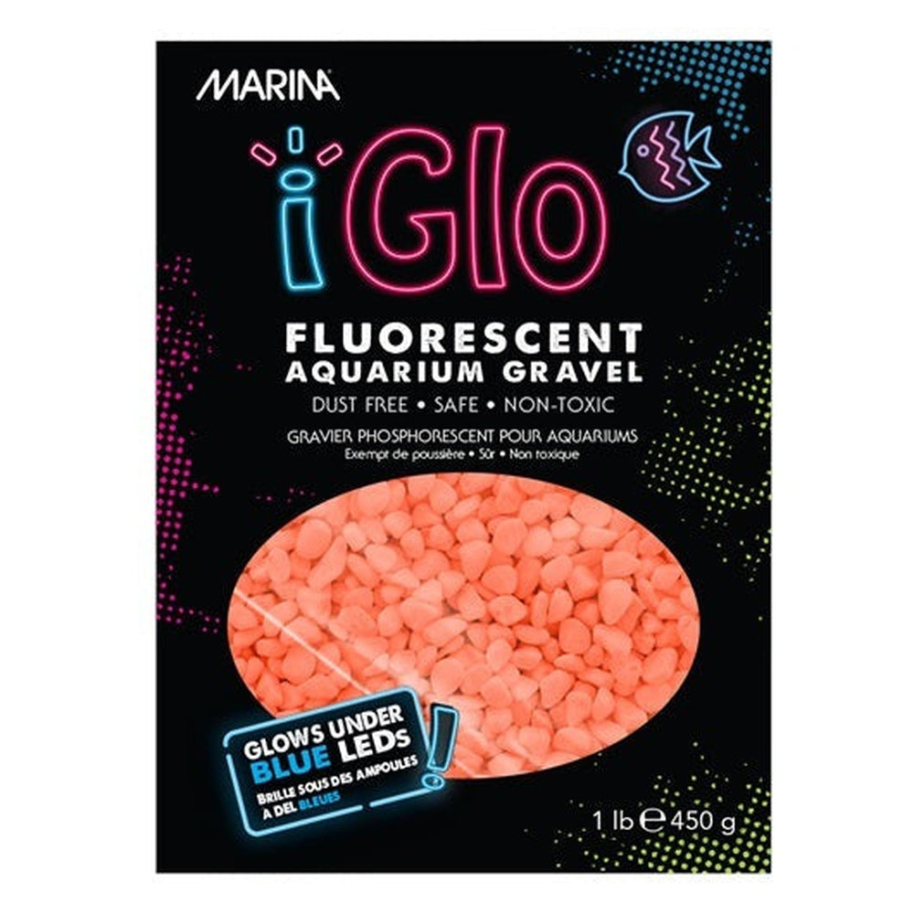 Marina iGlo Gravel, Orange 1lb