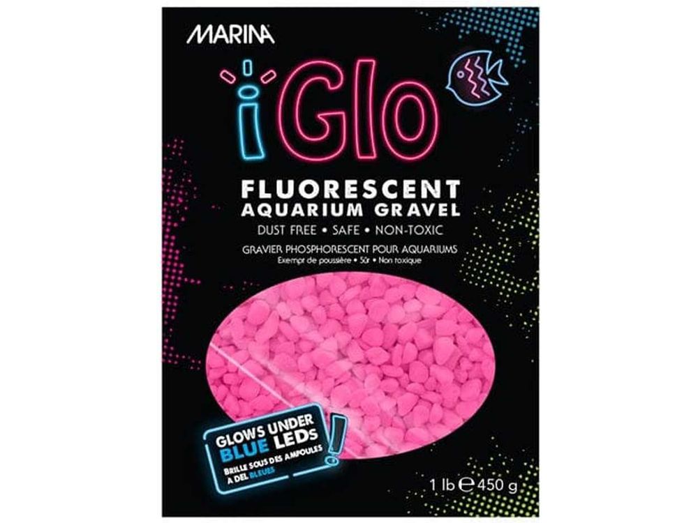 Marina iGlo Gravel, Pink 1lb