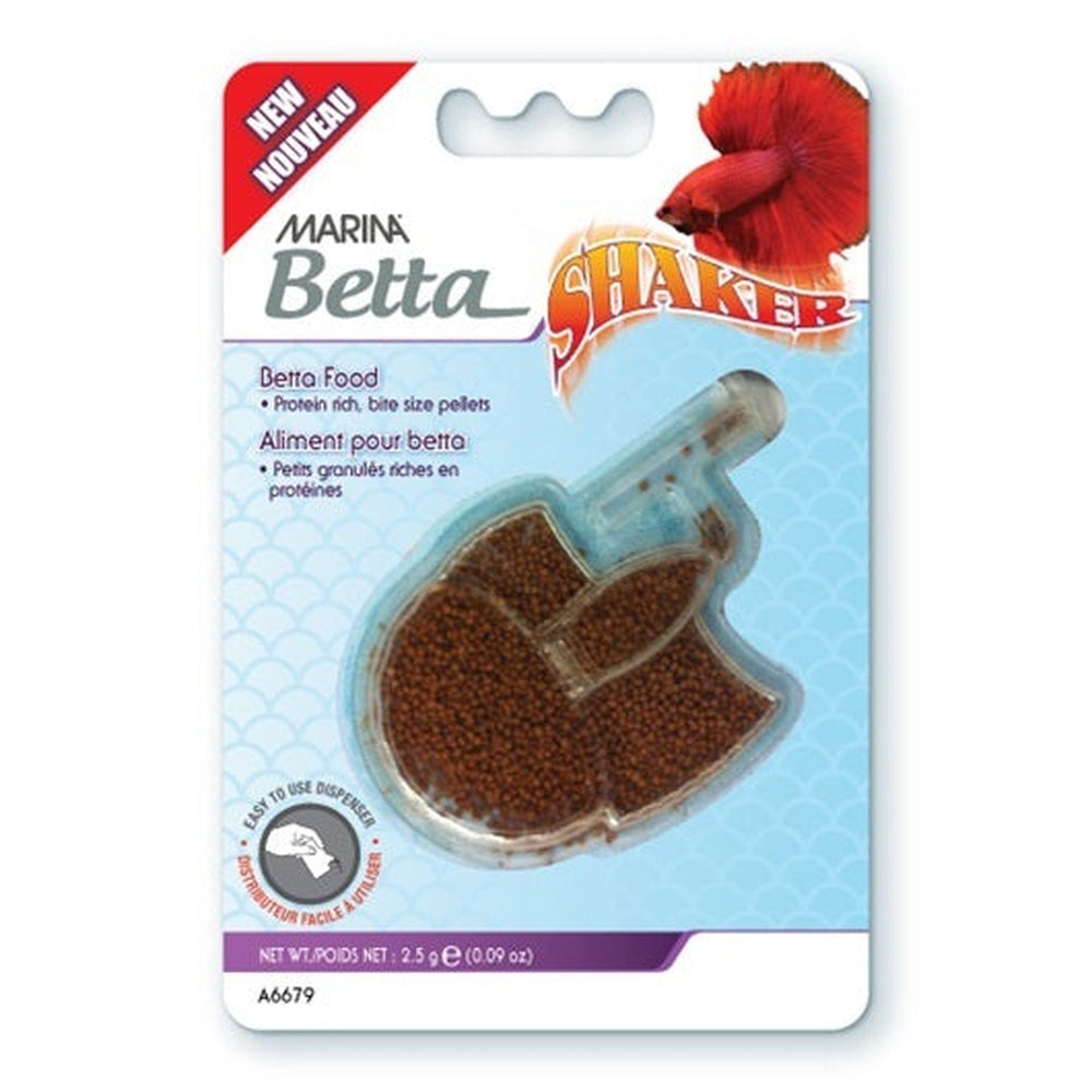 Marina Betta Pellet Shaker, .09oz Fish Supplies Marina