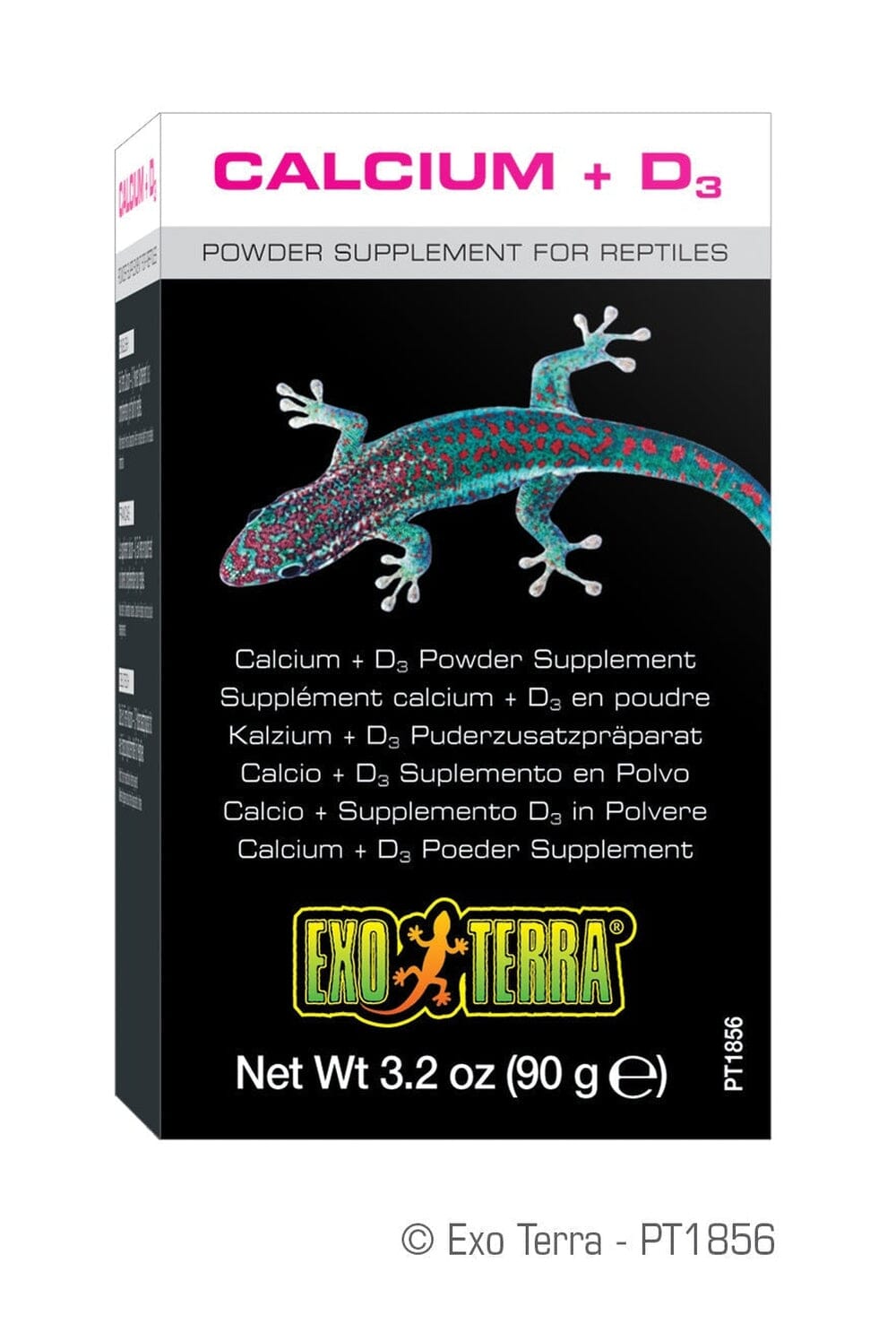 Exo Terra Calcium Powder + D3, 3.2oz Exo Terra