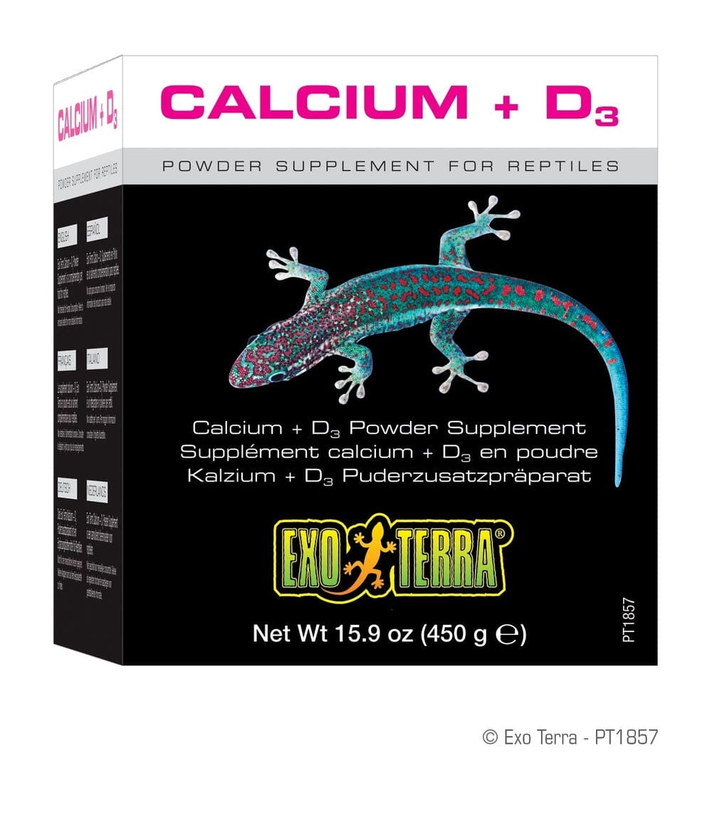 Exo Terra Calcium Powder + D3, 15.9oz Exo Terra 