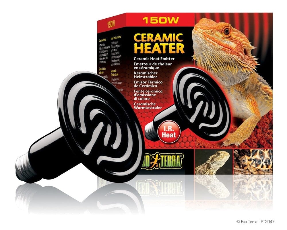 Exo Terra Ceramic Heater, 150w ceramic heat emitters Exo Terra