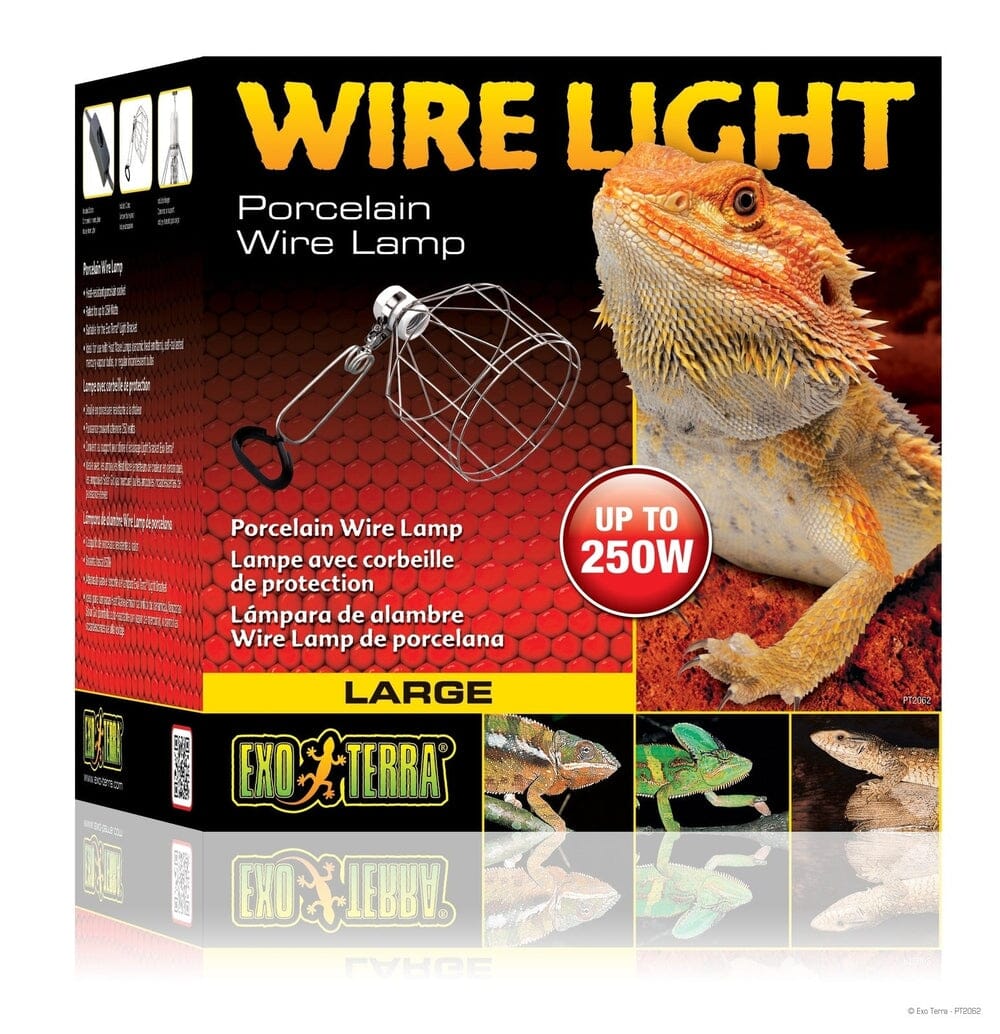 Exo Terra Wire Light, Large Exo Terra 