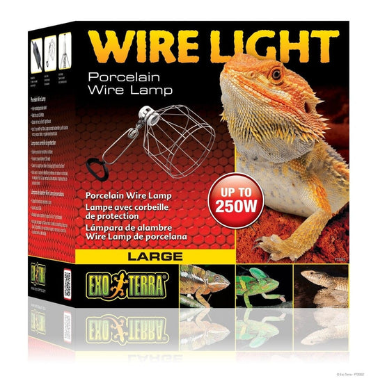 Exo Terra Wire Light, Large Exo Terra 