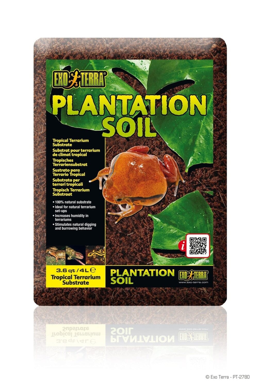 Exo Terra Plantation Soil, 4qt Exo Terra