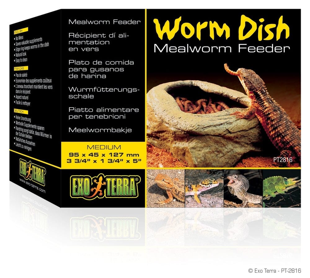 Exo Terra Worm Dish Medium Exo Terra 