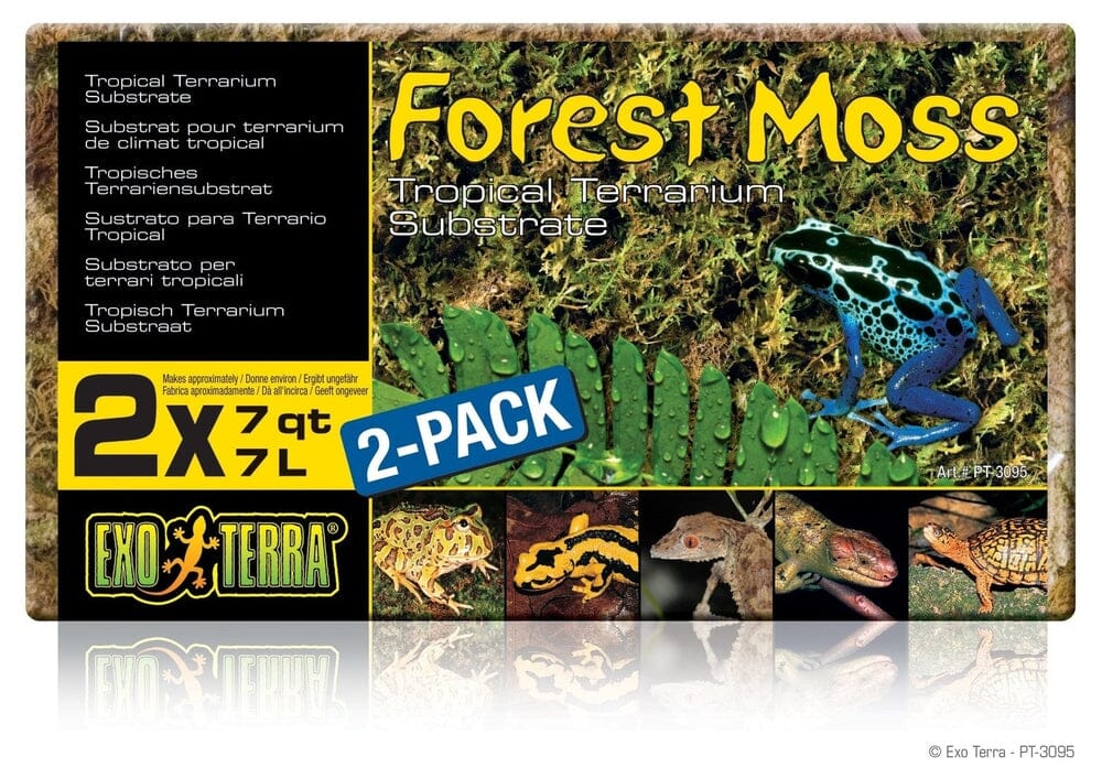 Exo Terra Forest Moss, 7qt (2 pack) Exo Terra