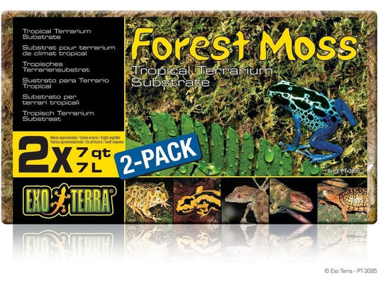 Exo Terra Forest Moss, 7qt (2 pack) Exo Terra