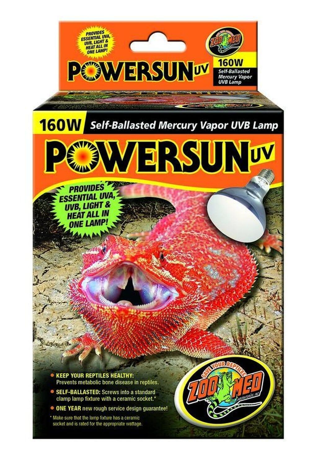 Zoo Med PowerSun UV 160w Zoo Med