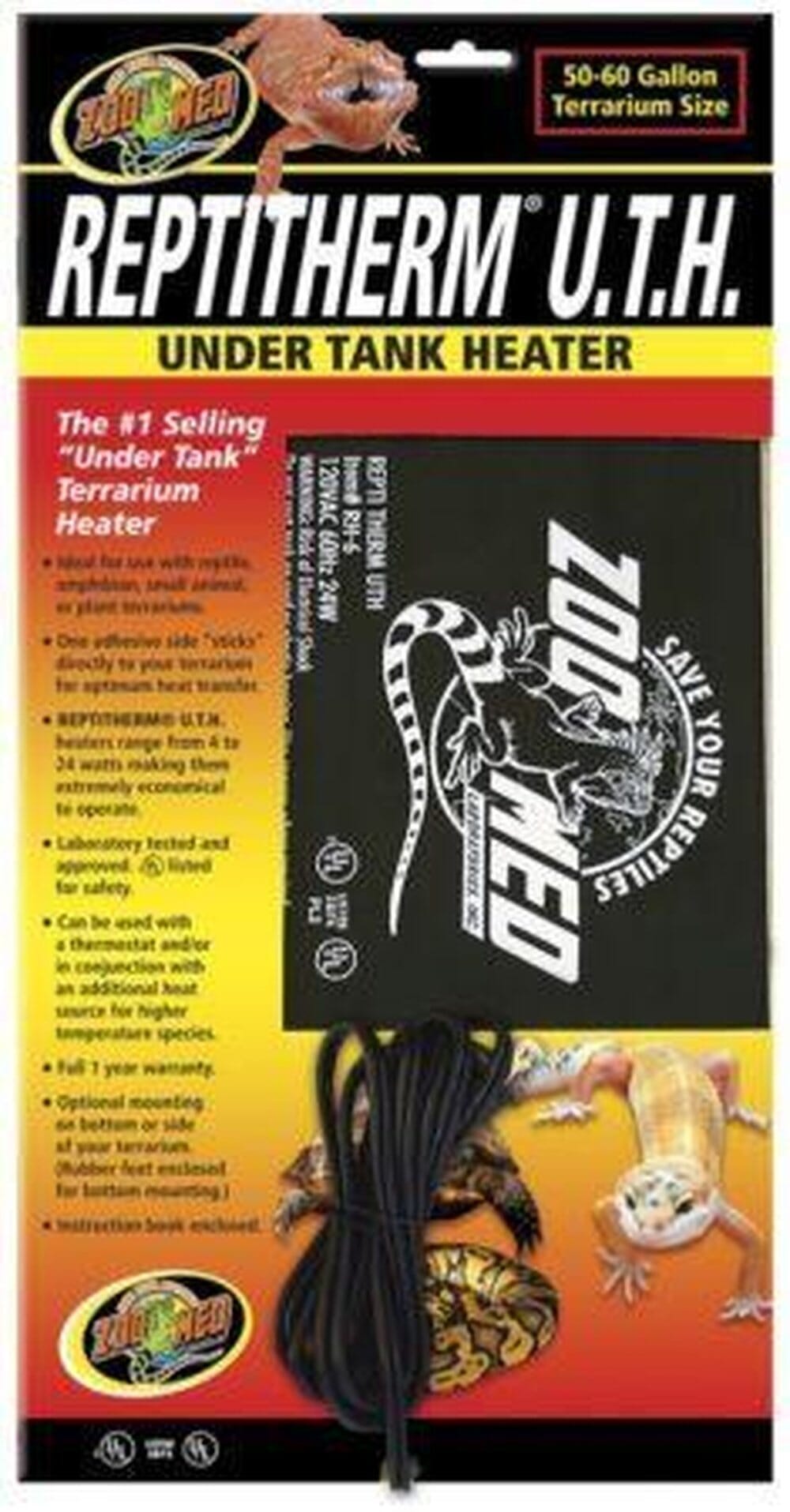 Zoo Med ReptiTherm Under Tank Heater (U.T.H.), Large Zoo Med