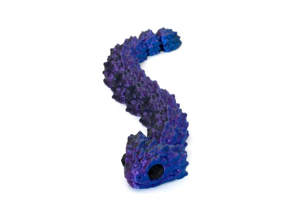 3D Printed Multi-Color Bush Viper - Small Toys Dubia.com 3D Printed Multi-Color Bush Viper - Small 
