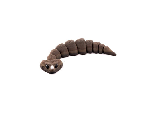 3D Printed Chibi Gaboon Viper (Mini) Auction Dubia.com 
