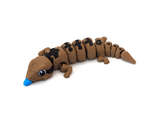 3D Printed Chibi Blue Tongue Skink - Mini