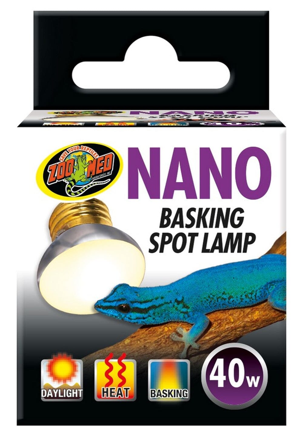 Zoo Med Nano Basking Spot Bulb, 40w Zoo Med