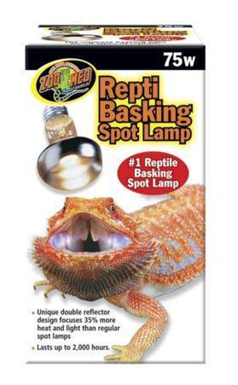 Zoo Med Repti Basking Spot Lamp, 75w Zoo Med 