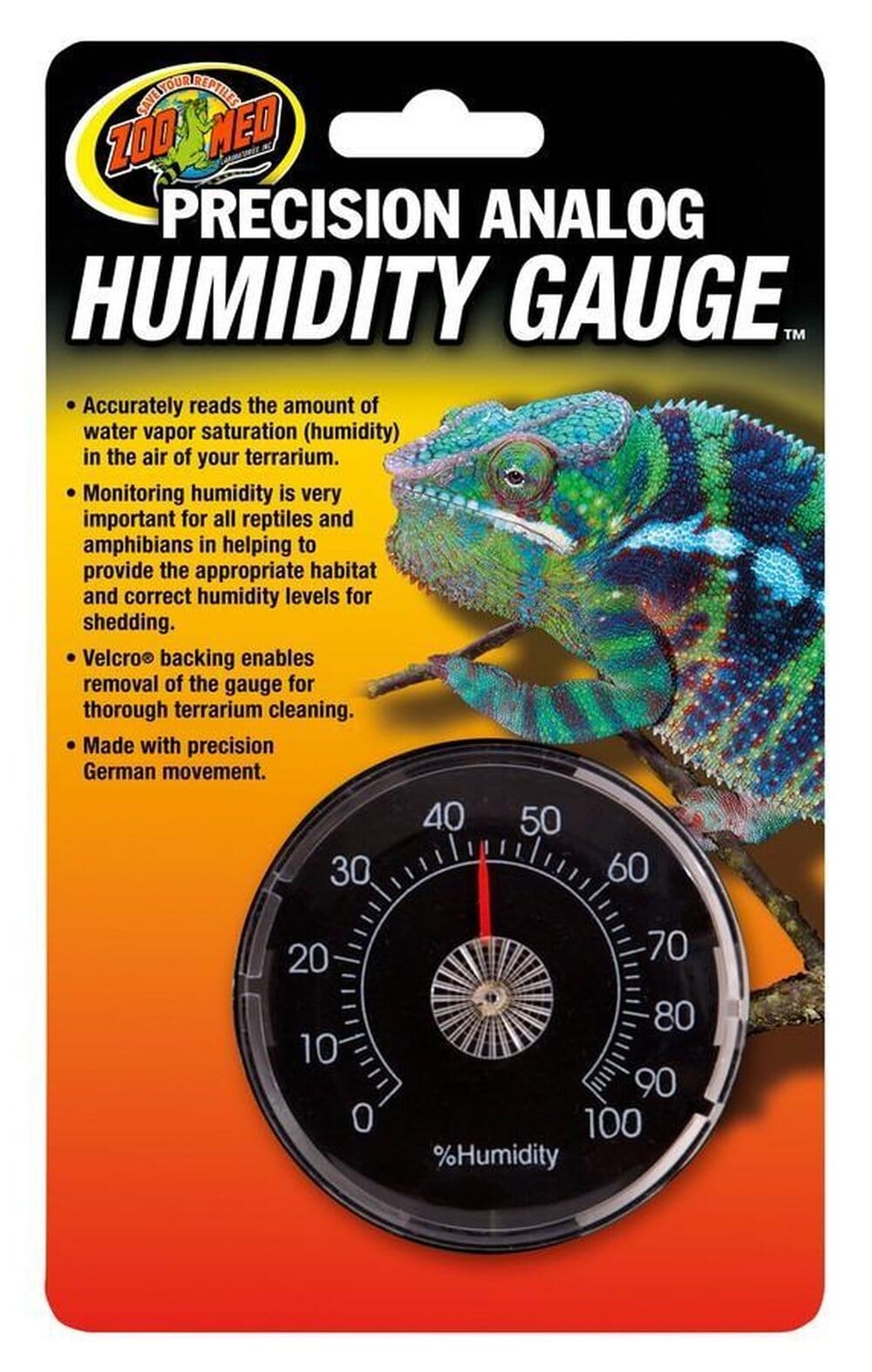 Zoo Med Precision Analog Humidity Gauge Zoo Med