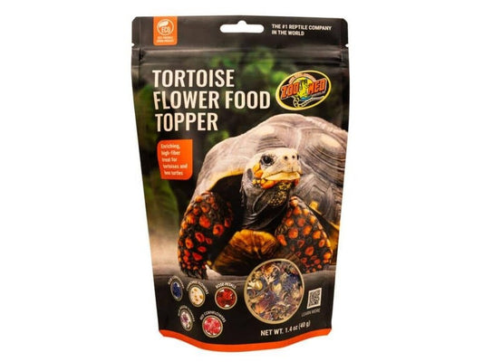 Zoo Med Tortoise & Box Turtle Flower Food Topper, 1.4oz