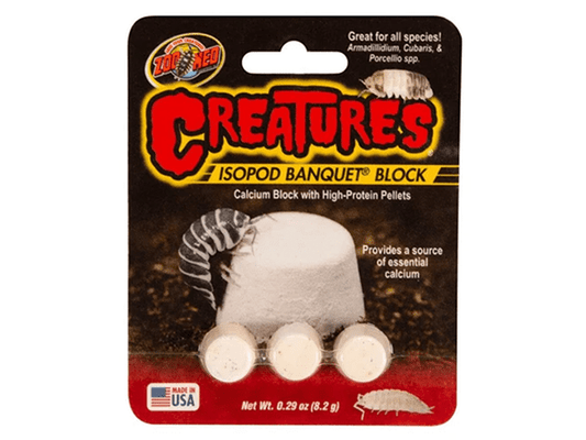 Zoo Med Creatures Isopod Banquet Block 1ea/SM