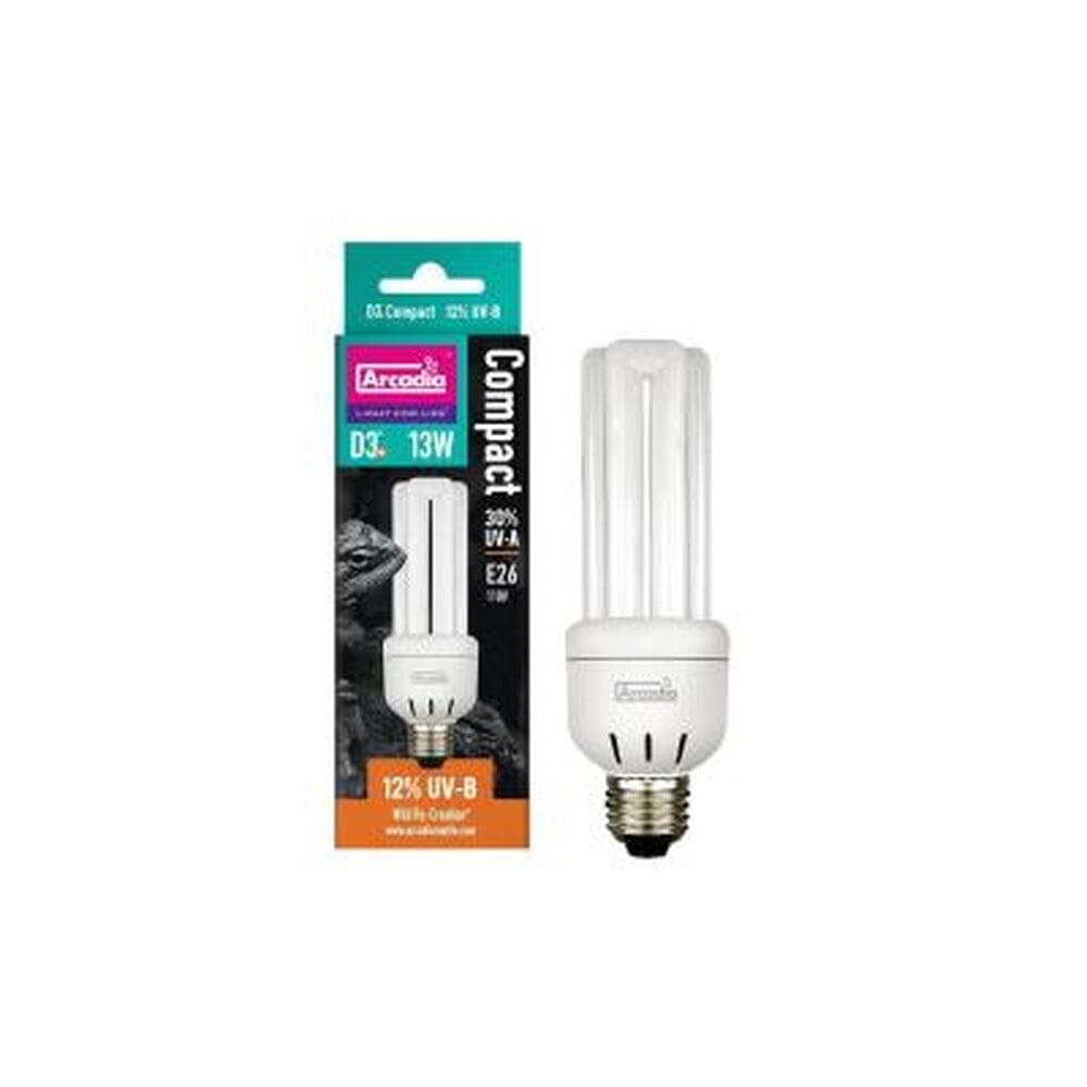 Arcadia D3 12% UVB Compact Bulb - 13W Arcadia 