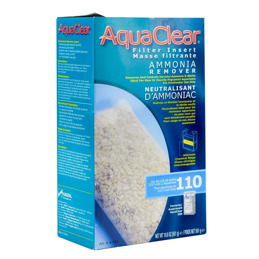 AquaClear Filter Insert Ammonia Remover 110gal fish supplies AquaClear 