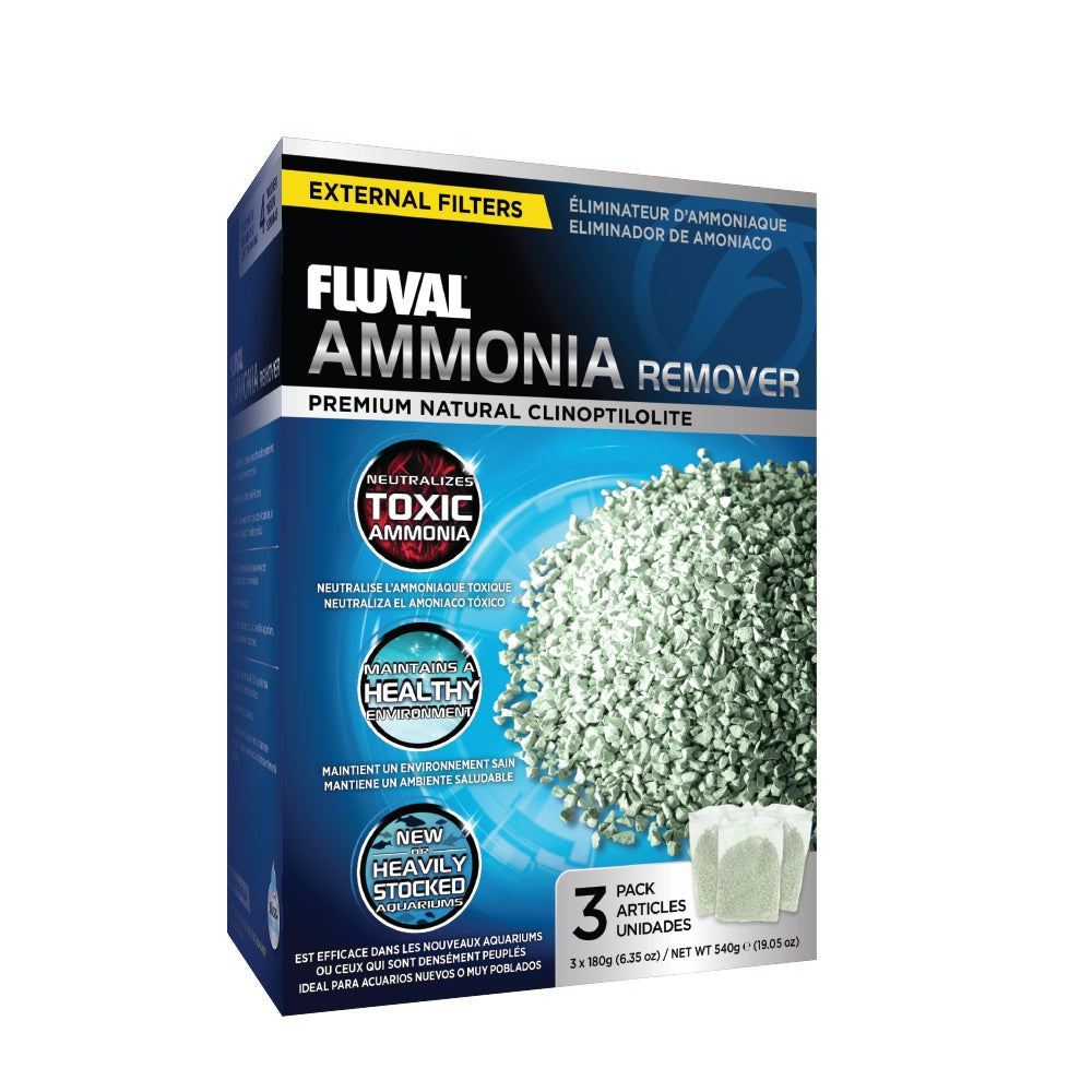 Fluval Ammonia Remover, 3pk Fish Supplies Fluval