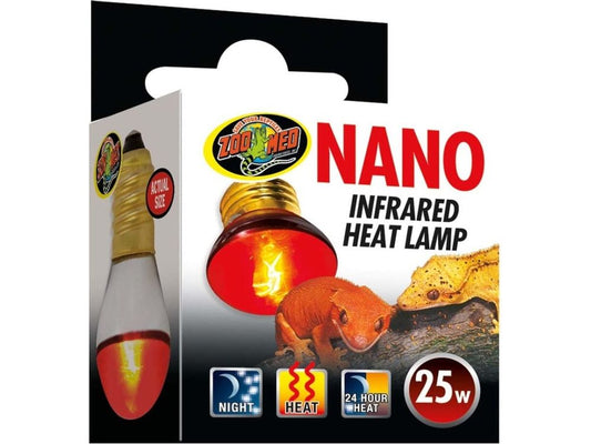 Zoo Med Nano Infrared Heat Lamp 1ea/25 W Zoo Med