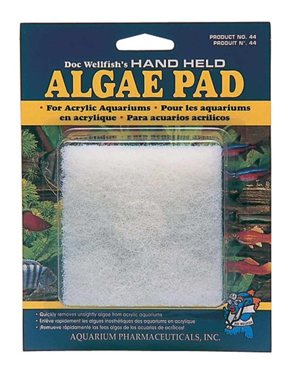 API Algae Pad For Acrylic Aquariums aquarium cleaning supplies API