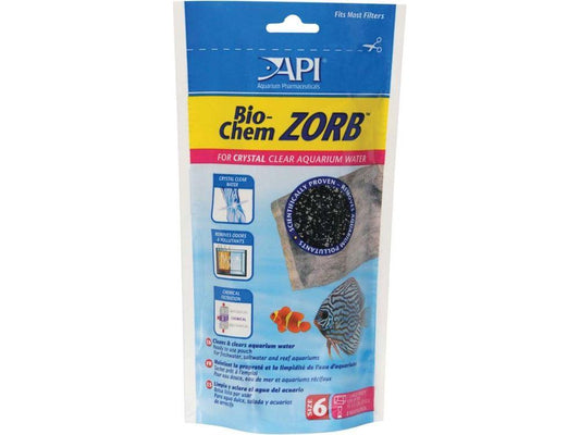 API BIO-CHEM ZORB Aquarium Filter Media, Size 6 Aquarium API