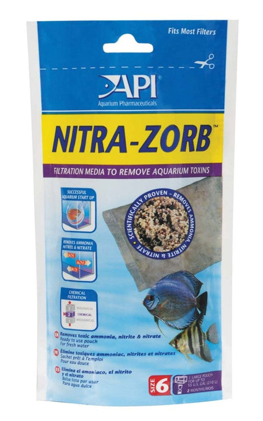 API NITRA-ZORB Aquarium Filter Media, Size 6 Aquarium API 