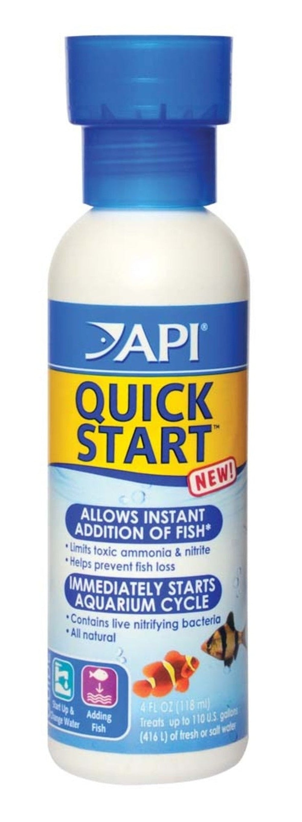 API Quick Start Fish Supplies API API Quick Start 4oz