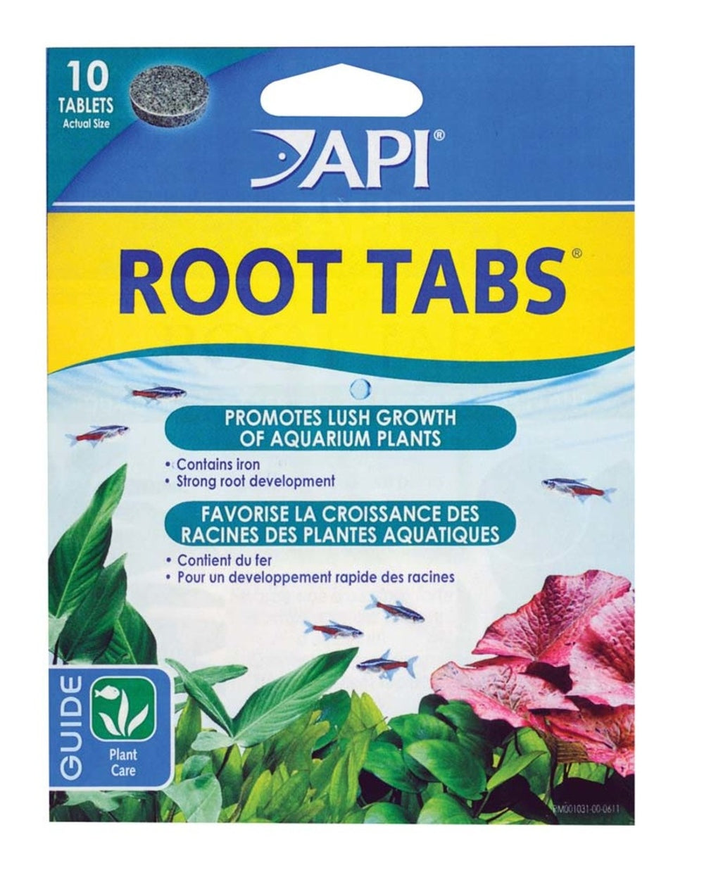 API ROOT TABS Plant Fertilizer, 10ct Fish Supplies API