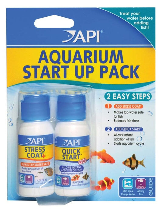 API Stress Coat & Quick Start Aquarium Start Up Pack API