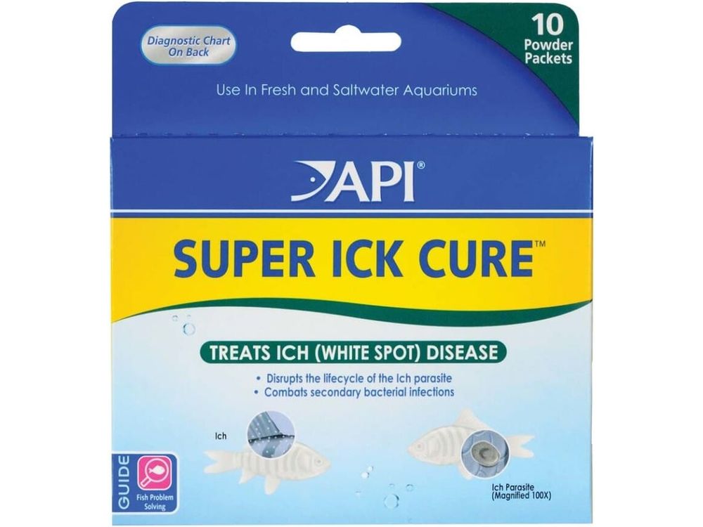 API Med Spr Ick Cure PWD 10pk Super Ick Cure Powdered