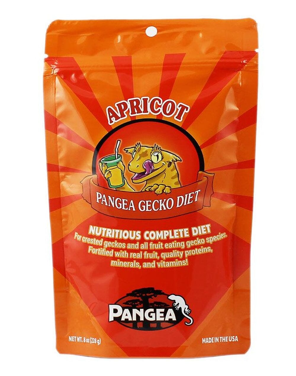 Pangea Apricot Complete Gecko Diet - Orange Pangea