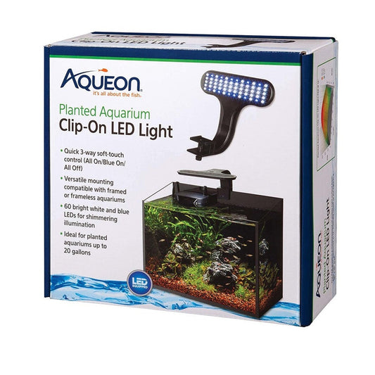 Aqueon Clip-On LED Light Planted Aquarium One Size Fish Supplies Aqueon