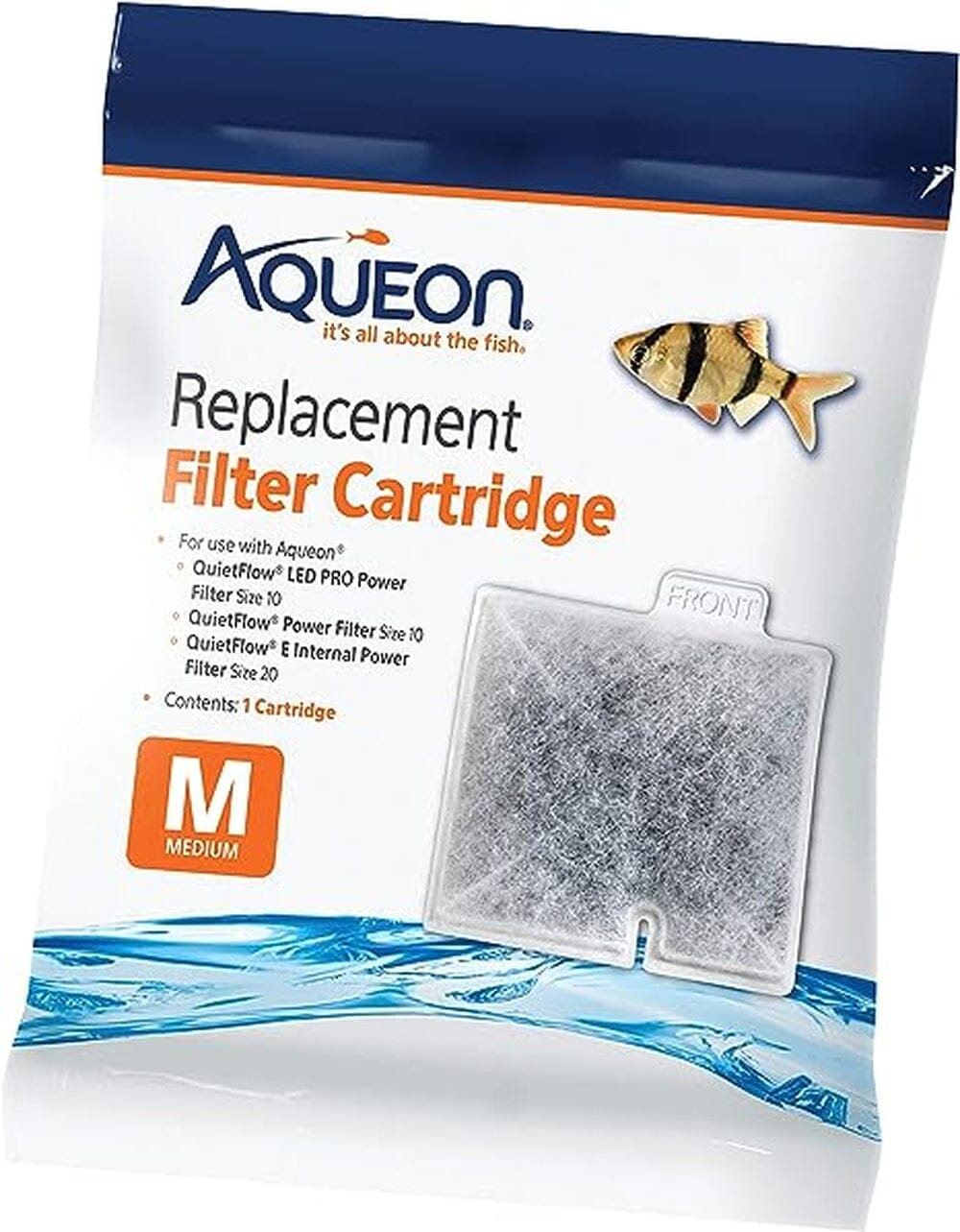 Aqueon Replacement Filter Cartridges, Medium - 1pk Filter & Accessories Aqueon 