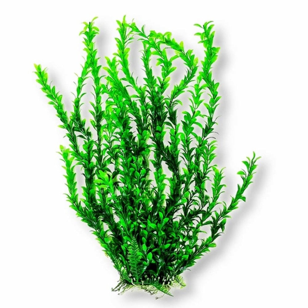 Aquatop Bushy Aquarium Plant with Weighted Base Light Green 26 in ATP plnt tall bushy lgn 26in