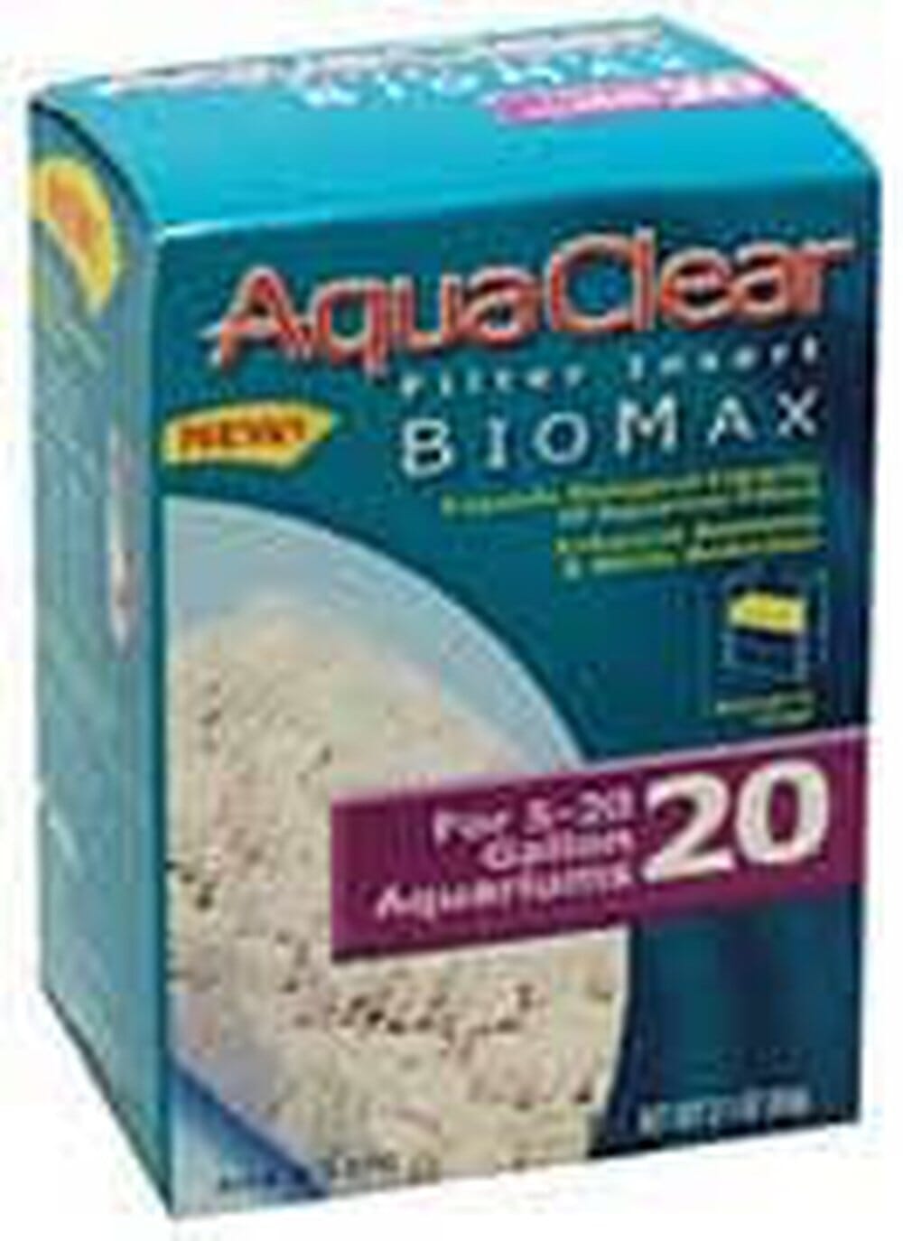 AquaClear Filter Insert BioMax 20gal fish supplies AquaClear 