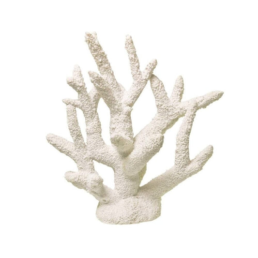 Blue Ribbon Pet Products Exotic Environments Staghorn Coral Aquarium Ornament White 1ea/10 in Animals & Pet Supplies > Pet Supplies > Fish Supplies Blue Ribbon 