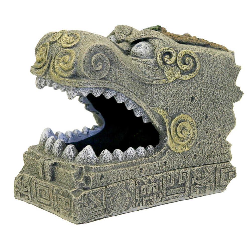 Blue Ribbon Pet Products Exotic Environments Serpent Head Tomb Aquarium Statue 1ea/5 in