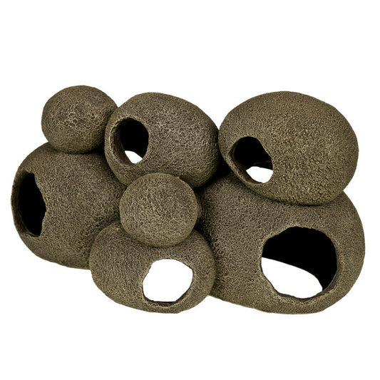 Blue Ribbon Pet Products Exotic Environments Swim-Through Stone Pile Aquarium Ornament 1ea/6.5 in, Large