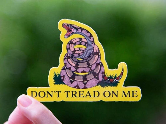 Boa Don't Tread Sticker