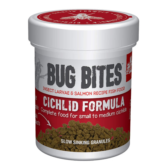 Fluval Bug Bites Cichlid Granules 1.6oz Fish Supplies Fluval