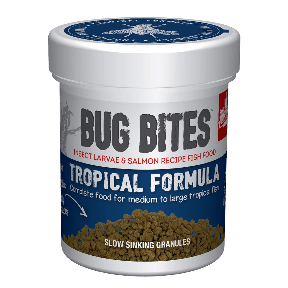 Fluval BugBites Tropical Fish Granules 1.6oz Fish Supplies Fluval