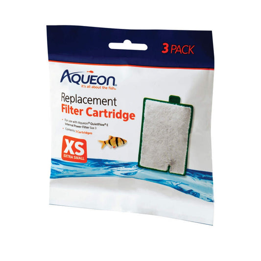 Aqueon Replacement Filter Cartridges, XS - 3pk Filter & Accessories Aqueon