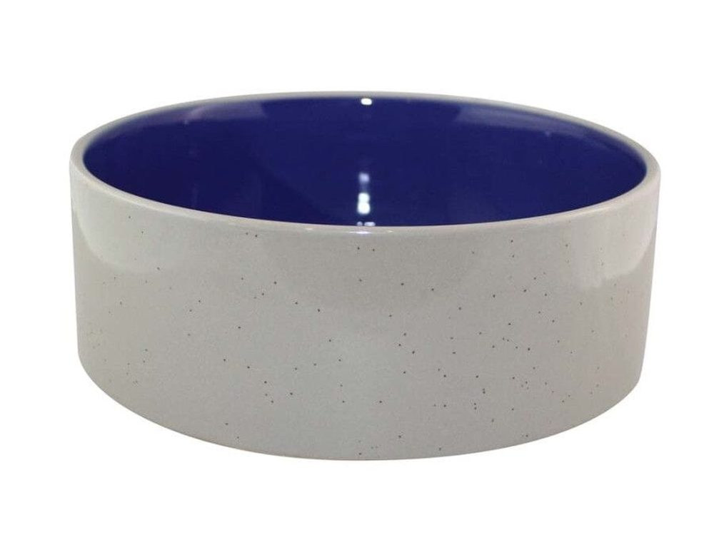 Spot Standard Crock Dog Bowl Blue, 1ea/7.5 in Spot 