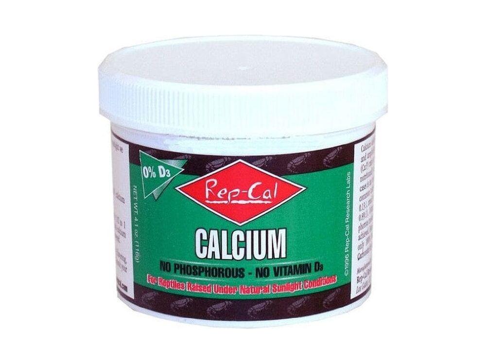Repcal Rep-Cal Calcium Without Vitamin D3, 3.3oz | Reptile Supply – Dubia.com
