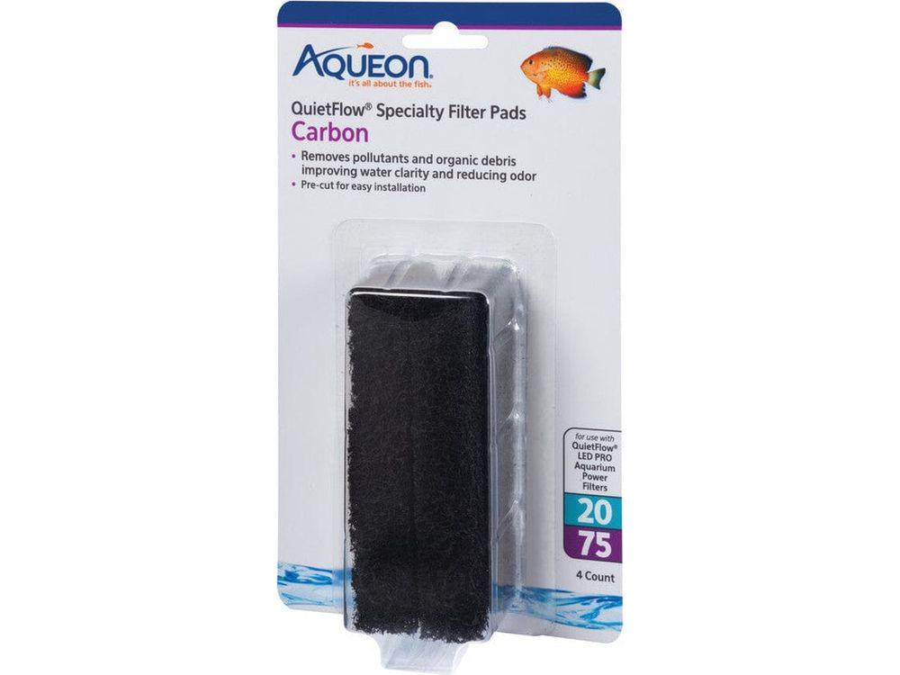Dub Filter Aqueon QuietFlow Specialty Filter Pads Carbon 20/75 – Dubia.com