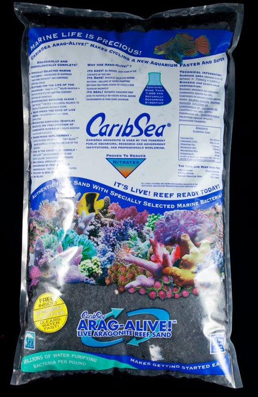 CRS Sand Live Hawaiian Black 20# CaribSea