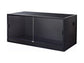 4x2x2 (120 Gallon) Blue Tongue Skink Enclosure V2 Reptile Habitats Black